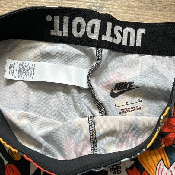 Nike Just Do It Womens Leg-A-See Hawaiian print leggings activewear workout sz S - Picture 6 of 8